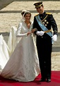 When Princess Letizia married Prince Felipe of Spain, she wore a very ...
