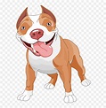 American Pit Bull Terrier Clip Art - Desenho De Cachorro Pitbull, HD ...