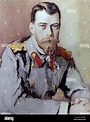 Portrait of Grand Duke Nikolai Nikolaevich of Russia (1856-1929) a ...