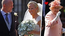 Zara Tindall's stunning wedding had heartfelt nods to grandmother the ...