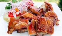 Chancho a la Caja China - Comida Peruana - Recetas