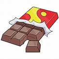 How to Draw a Chocolate Bar - Really Easy Drawing Tutorial