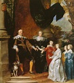 Antonis van Dyck, Graf Johannes von Nassau-Siegen und seine Familie ...