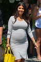 Pregnant Kourtney Kardashian Is Glowing In The Hamptons | HuffPost ...
