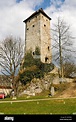 The Bergfried, keep, at Veldenstein Castle, Neuhaus an der Pegnitz ...