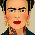 Resultado de imagen para ilustraciones frida | frida khalo | Frida ...