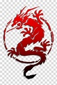 Chinese Dragon Logo/, red dragon logo transparent background PNG ...
