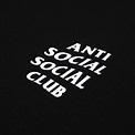 Anti Social Social Club Logo 2 T-Shirt 'Black' - Anti Social Social ...
