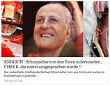 Michael Schumacher: Schumi von den Toten auferstanden? Das steckt ...