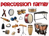 Click on: TYPES OF INSTRUMENTS: PERCUSSION (&3)