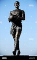 Nat Lofthouse statue, Reebok Stadium, Bolton. Picture by Paul Heyes ...