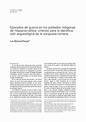 (PDF) Episiodios de guerra en los poblados indígenas de Hispania ...