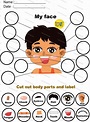 My Face Parts Labelling Activity, Early Year, Nursery, KS1, Teaching ...