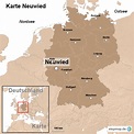 StepMap - Karte Neuwied - Landkarte für Deutschland