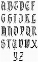 Free Printable Old English Letters - Free Printable A To Z