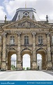 Luneville (Frankreich) - Schloss Stockfoto - Bild von bogen, draussen ...