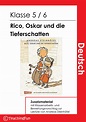 Rico Oskar und die Tieferschatten Zusatzaufgaben – Unterrichtsmaterial im Fach Deutsch