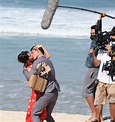 Cauã Reymond e Andréia Horta protagonizam beijão na praia em gravação ...
