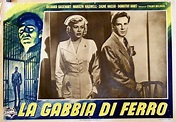 "LA GABBIA DI FERRO" MOVIE POSTER - "OUTSIDE THE WALL" MOVIE POSTER