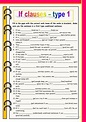 If clauses - type 1 - English ESL Worksheets for distance learning and ...