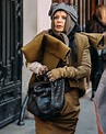 Michele Lamy en route to the shows #PFW. Michelle Lamy, Winter Outfits ...
