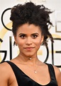 Zazie Beetz Hair Golden Globes - Essence