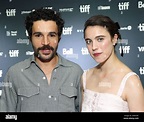 Christopher Abbott and Margaret Qualley arriving to the "Sanctuary ...