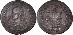 Follis 320 Aquileia Coin, Licinius II, Aquileia, Bronze, RIC:55 EF(40 ...