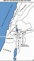 Map of the Decapolis and its Cities - Kids Maps