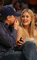 Leonardo DiCaprio and Bar Refaeli at the Lakers game (April 27 ...