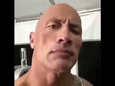 Dwayne The Rock Johnson Eyebrow Raise Meme - YouTube