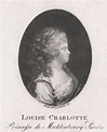 Altesses : Louise-Charlotte de Mecklembourg-Schwerin, duchesse de Saxe ...