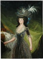 'Portrait of Queen Maria Luisa'. 1790. Oil on unlined canvas. Painting ...