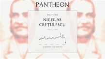 Nicolae Crețulescu Biography - Romanian politician and physician | Pantheon