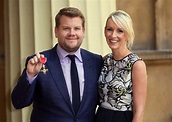 James Corden Kids - James Corden plays doting dad with wife Julia and ...