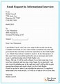 5+ Free Request Letter Template for Interview - Sample & Example
