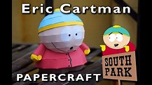 Eric Cartman de South Park | PAPERCRAFT TUTORIAL - YouTube
