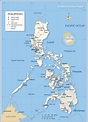 General Map of the Philippines - Nations Online Project