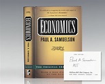 Economics Paul Samuelson First Edition Signed