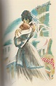 1954 artwork from Anna Karenina. Anna returns to see her son Seryozha