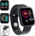 Smart Watch,1.44 Inch Fitness Tracker with HR Monitor, Sleep Tracker ...