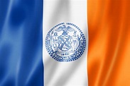 Bandera Del Estado De Nueva York - Banco de fotos e imágenes de stock ...