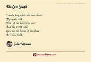 The Last Laugh Poem by John Betjeman