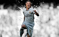 Luka Modric 012 Real Madryt, Primera Division, Hiszpania - Tapety na pulpit