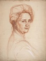 Portrait study of Mrs. William Van Duzer Lawrence (Sarah Bates Lawrence ...