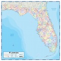 Florida County Wall Map | Maps.com.com
