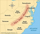 Map Of Blue Ridge Mountains North Carolina - Park Houston Map