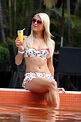 PARIS HILTON in Bikini at the Pool in Sao Paulo – HawtCelebs