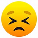 Cara desesperada Emoji 😣
