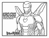 Iron Man Mk 85 Coloring Pages Coloring Pages